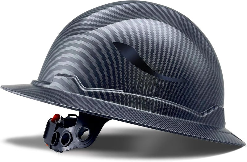 SAFEBUILDER G1E Construction Full Brim Hard Hats ANSI Class E HDPE Safety Helmet Hardhats Sunshade Industrial Head Protection - Image 1